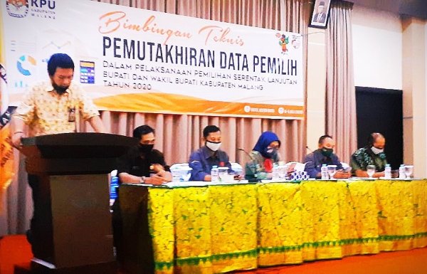 KPU Kabupaten Malang Gelar Bimtek dan Rakor