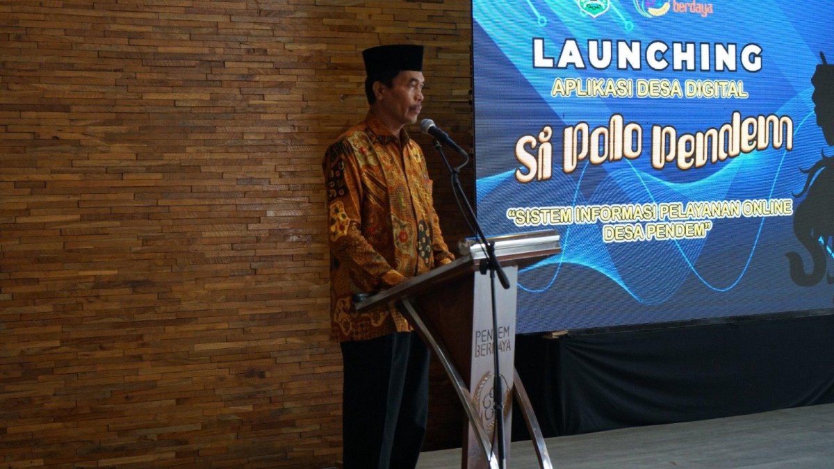 Desa Pendem Launching Aplikasi Desa Digital “Si Polo Pendem”