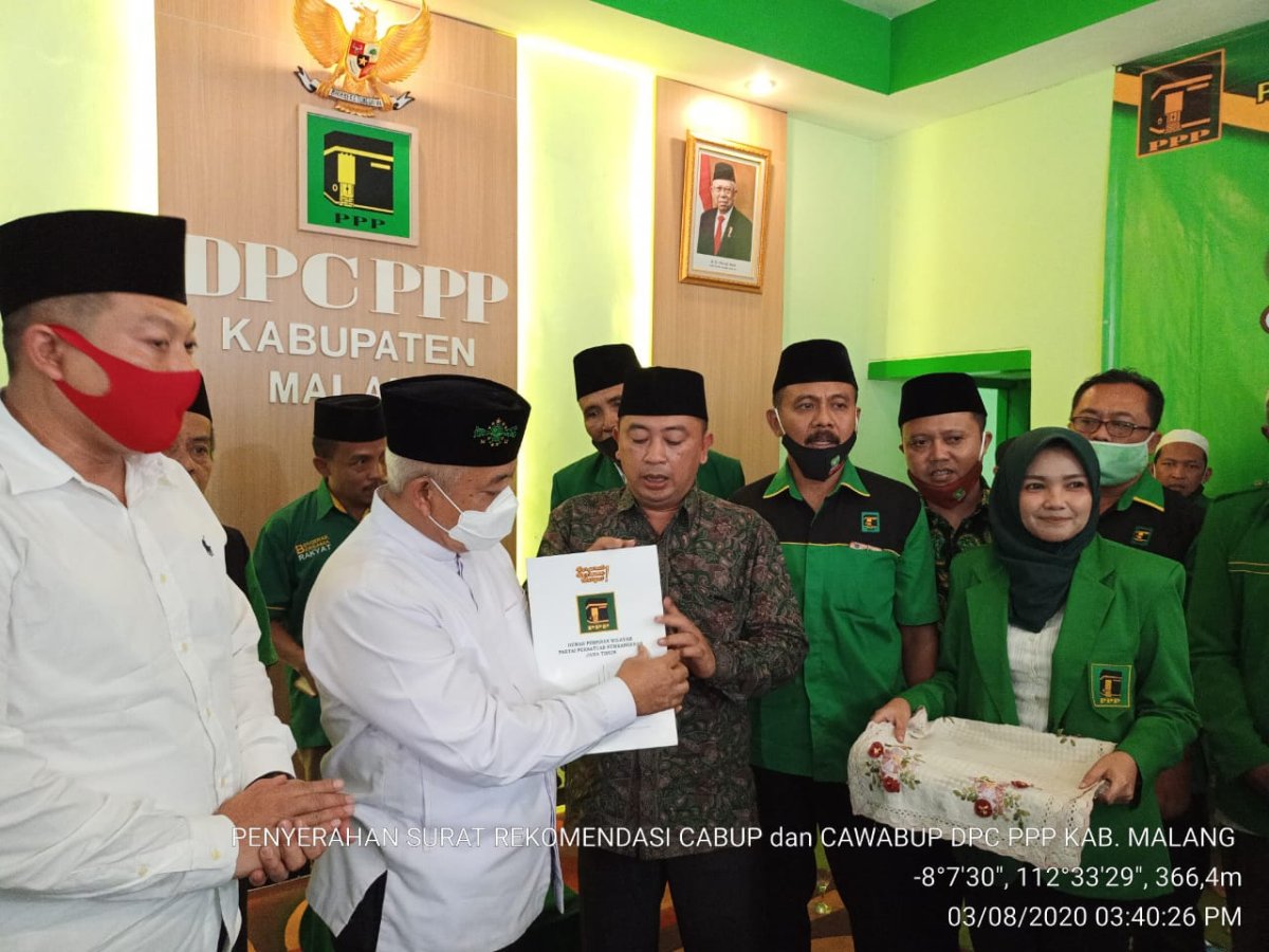 Rekom Resmi SANDI Diserahkan, Ketua DPC PPP Sebut Hal Penting Ini