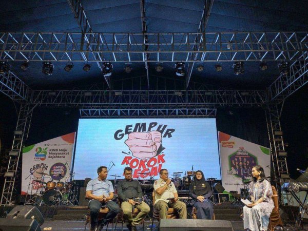 Bea Cukai Malang Bersama Satpol PP Kota Batu, Gelar Sosialisasi Kampanye Gempur Rokok Ilegal, Bertepatan dengan Hari Jadi Kota Batu ke-23