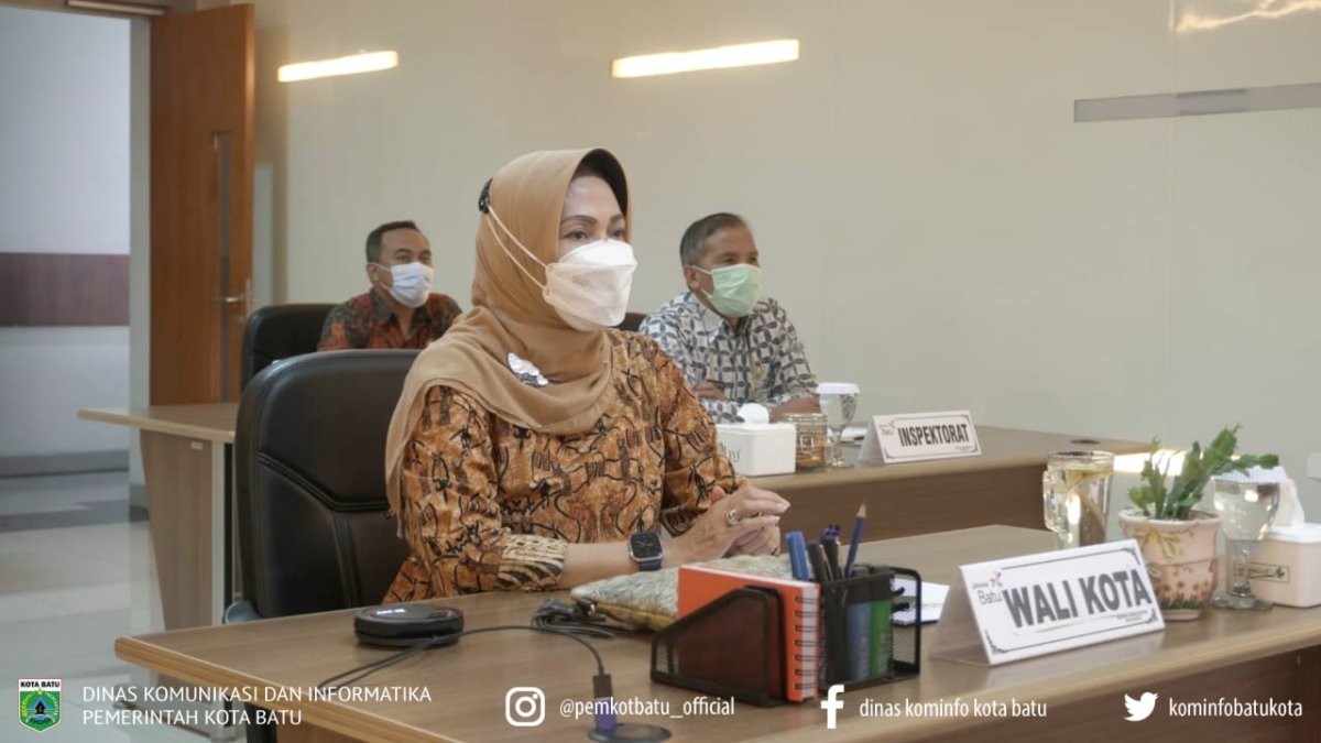 Wali Kota Batu Dewanti Rumpoko, Hadiri Entry Meeting Pemeriksaan Interim LKPD