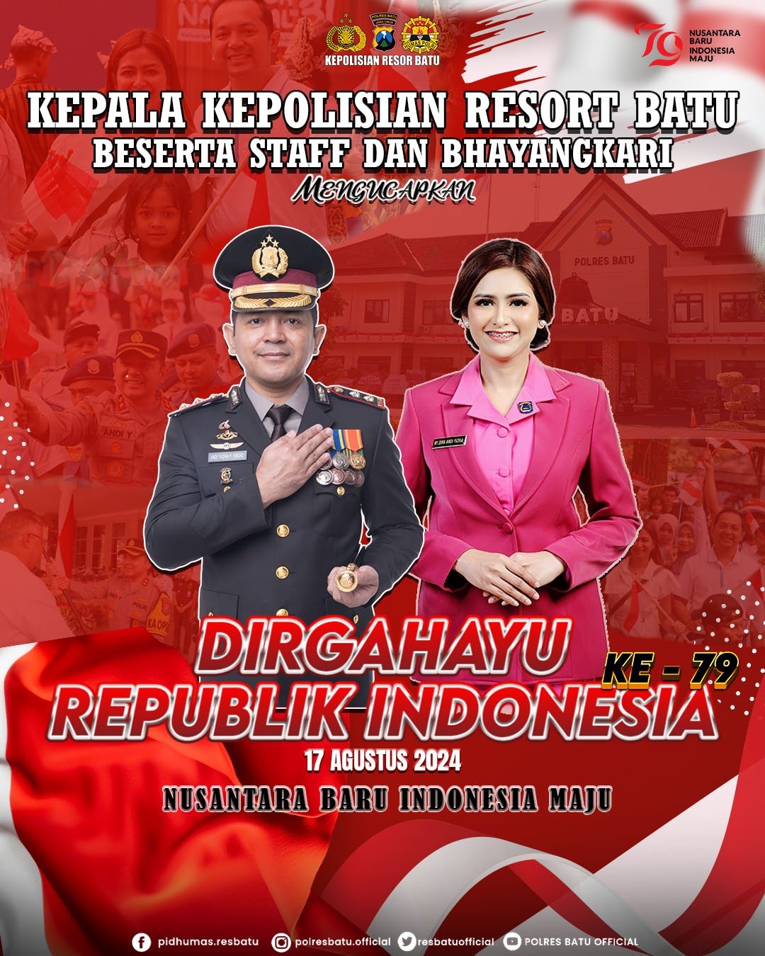 Iklan Ucapan Dirgahayu Republik Indonesia ke-79