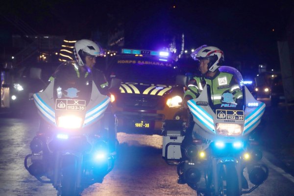 Jelang Pelantikan Presiden RI, Polres Batu Gelar Patroli Skala Besar Beri Rasa Aman Masyarakat