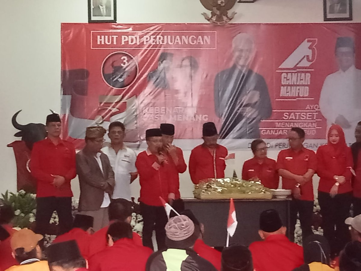 Usung Tema Satyam Eva Jayate, DPC PDI Perjuangan Kota Batu Gelar HUT ke-51