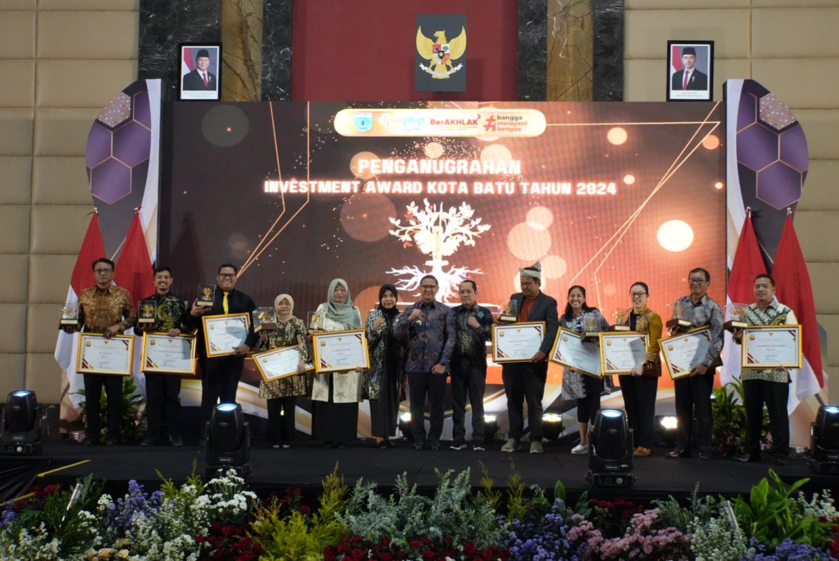 DPMPTSP Kota Batu Gelar Penganugerahan Sekaligus Peluncuran Investment Award 2024, Apresiasi untuk Investor