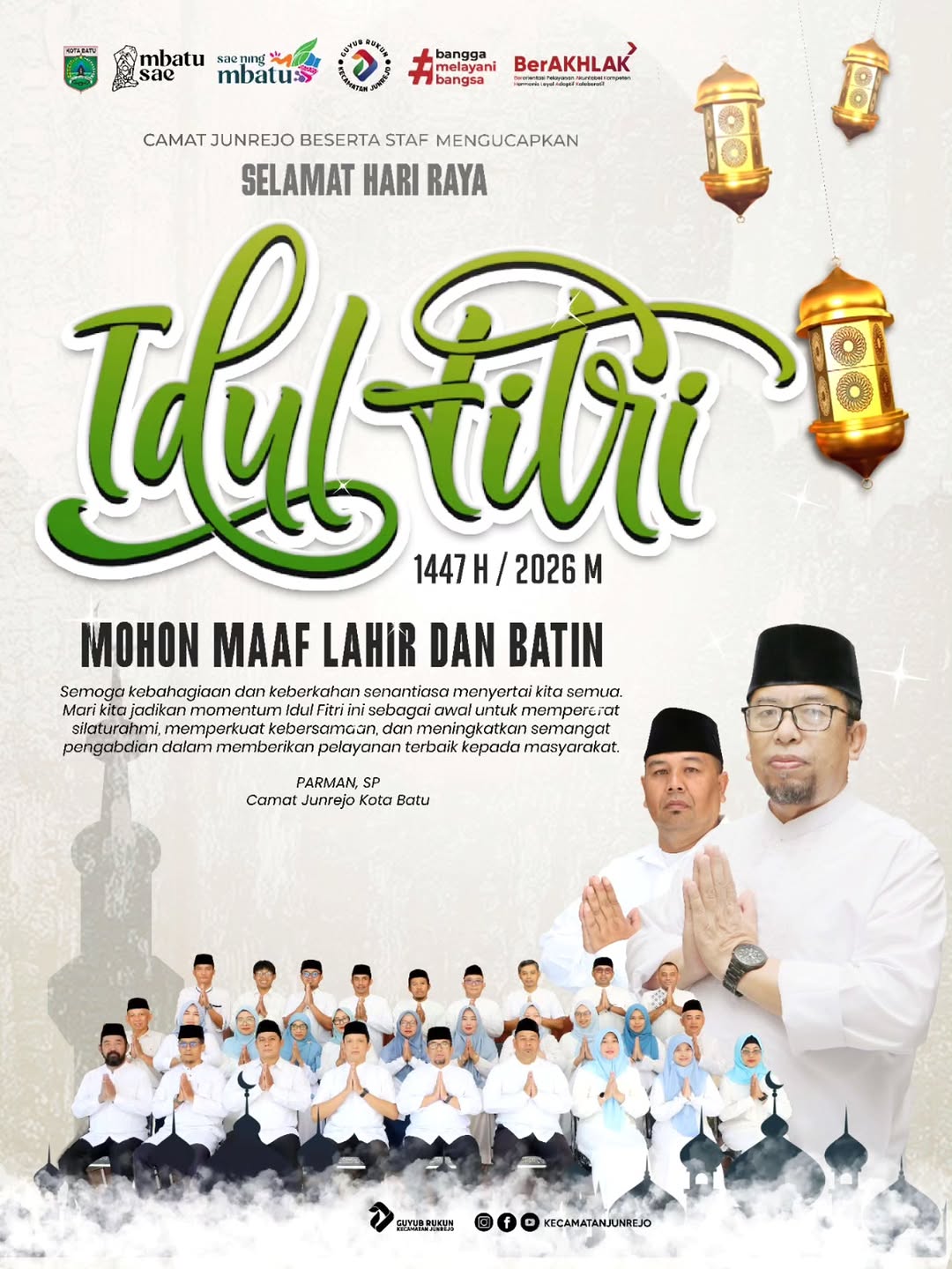 Iklan Ucapan Selamat Hari Raya Idul Fitri 1447 H