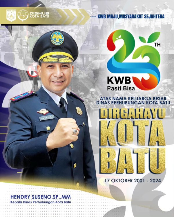 Iklan Ucapan Hari Jadi Kota Batu ke-23