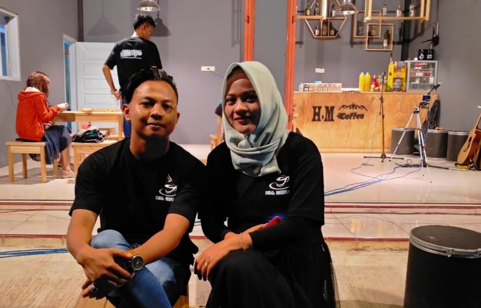 Tak Gentar Pandemi, Izzatullah Buka Kafe Andalkan Milk Drink