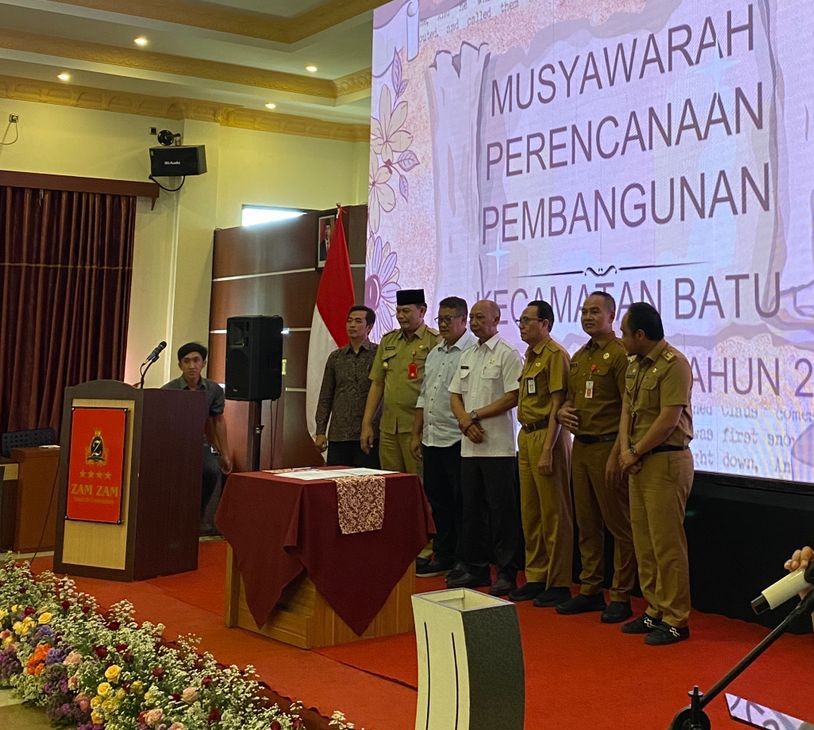 Gelar Musrenbang, Camat Batu Yopi: 412 Usulan Diajukan untuk Pembangunan Kota Batu