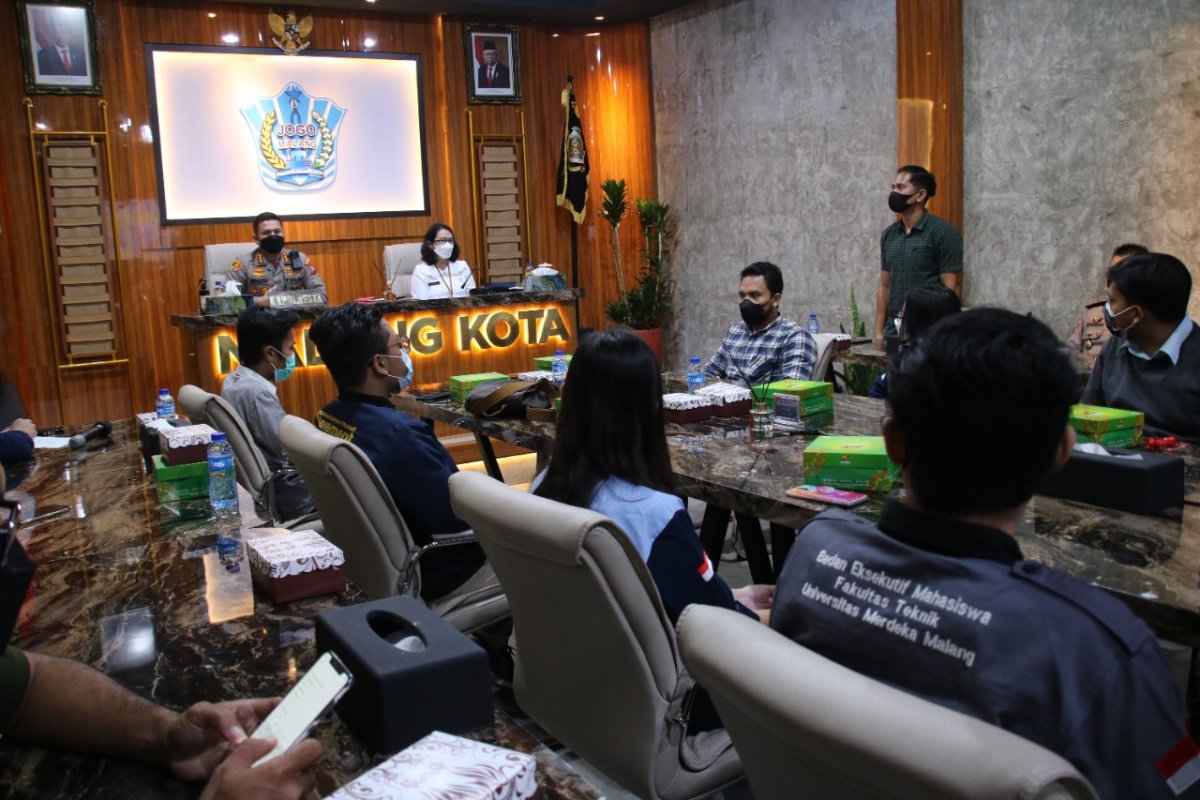 Kapolresta Malang Kota, Gelar Diagram Dialog Bersama Mahasiswa