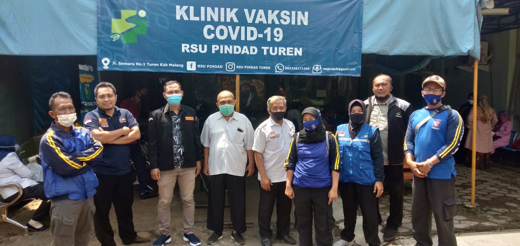 Sejumlah 65 Tenaga Pendidik, Terima Suntikan Vaksinasi di Kecamatan Turen