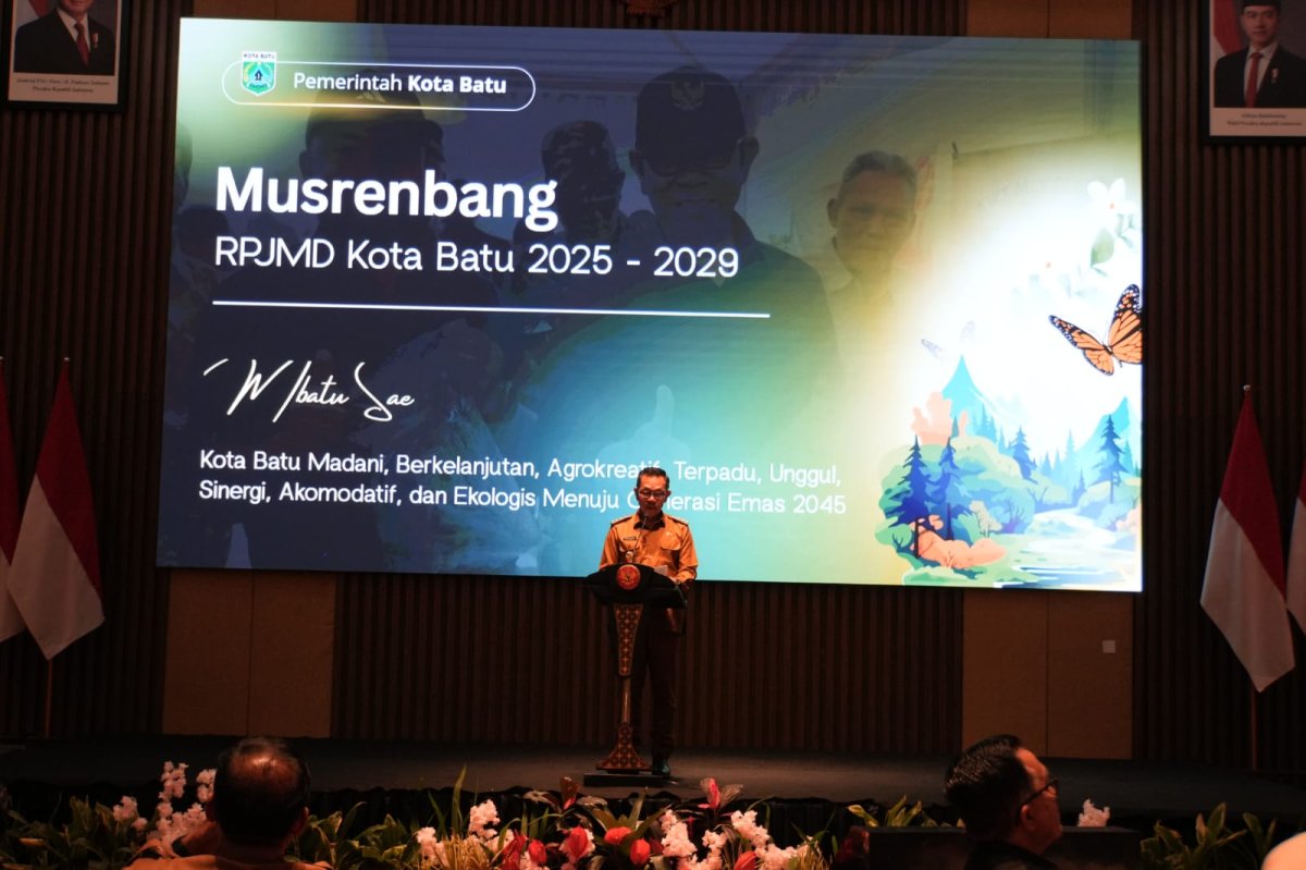 Pemkot Batu Gelar Musrenbang Matangkan RPJMD 2025-2029, Siap Menuju Generasi Emas 2045