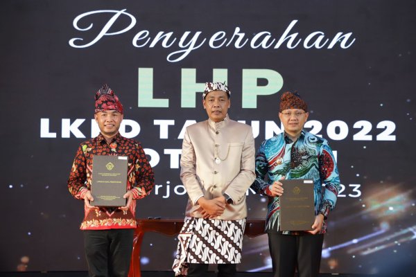 Pemkot Batu Raih WTP Atas LKPD dari BPK RI untuk ke-8 Kalinya, Pj. Wali Kota Batu: Berkat Kerja Keras Seluruh Pihak