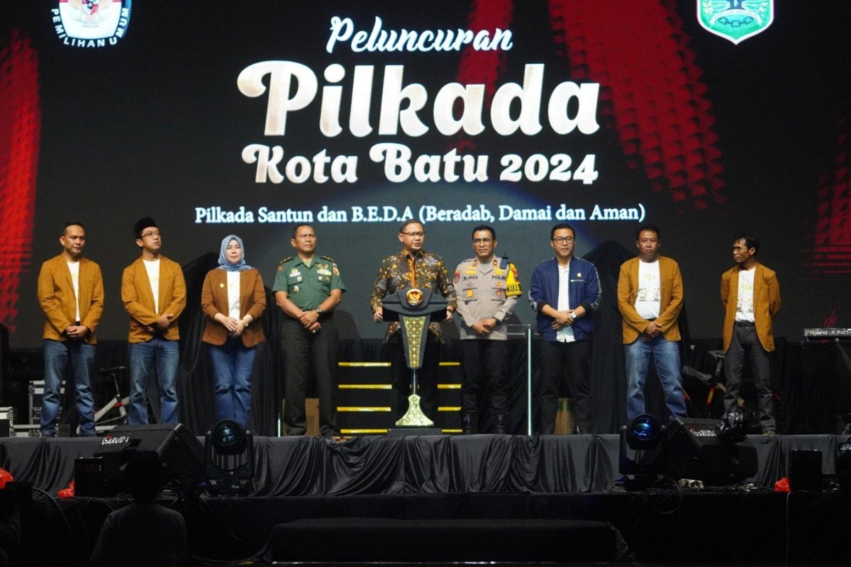 Fantastis! Anggarkan Rp 500 Juta KPU Kota Batu Gelar Peluncuran Tahapan Pilkada 2024, Dimeriahkan Gilga Sahid