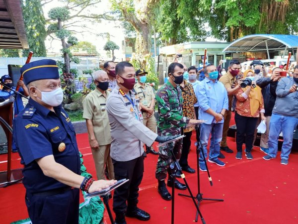 Kapolresta Malang Kota Launching Dua Kampung Tangguh Semeru