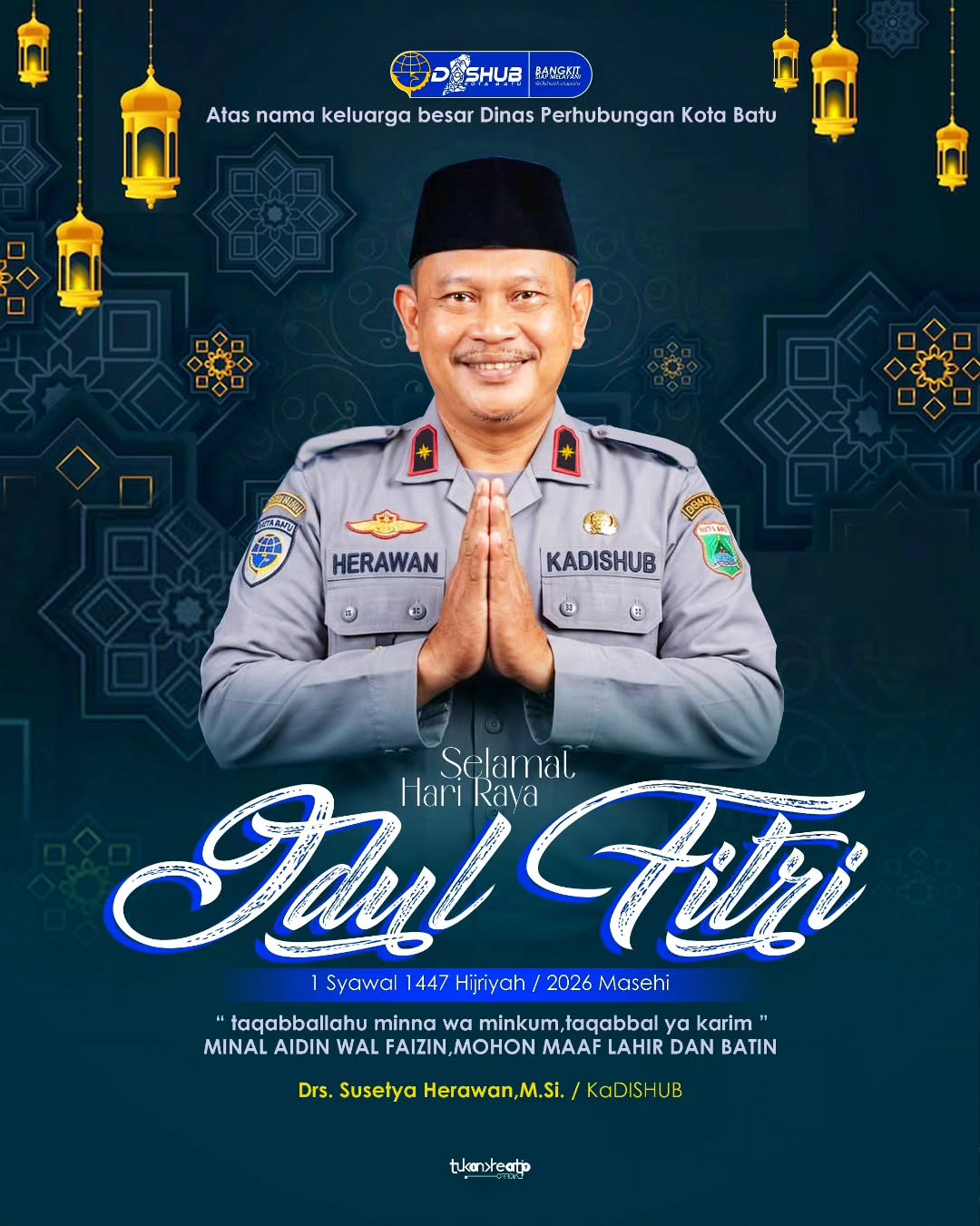 Iklan Ucapan Selamat Hari Raya Idul Fitri 1447 H