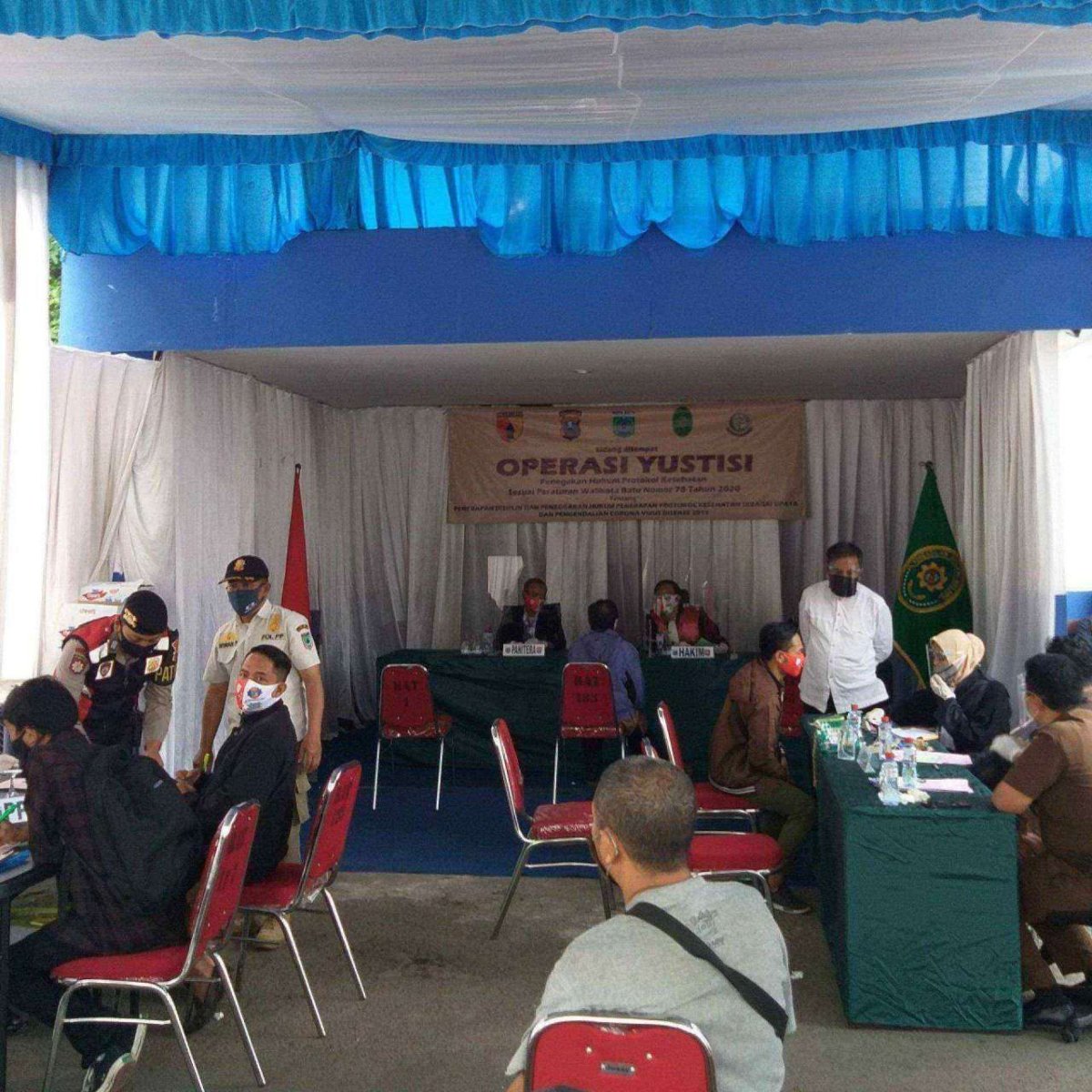 Puluhan Pelanggar Protokol Kesehatan, Jalani Sidang di Tempat