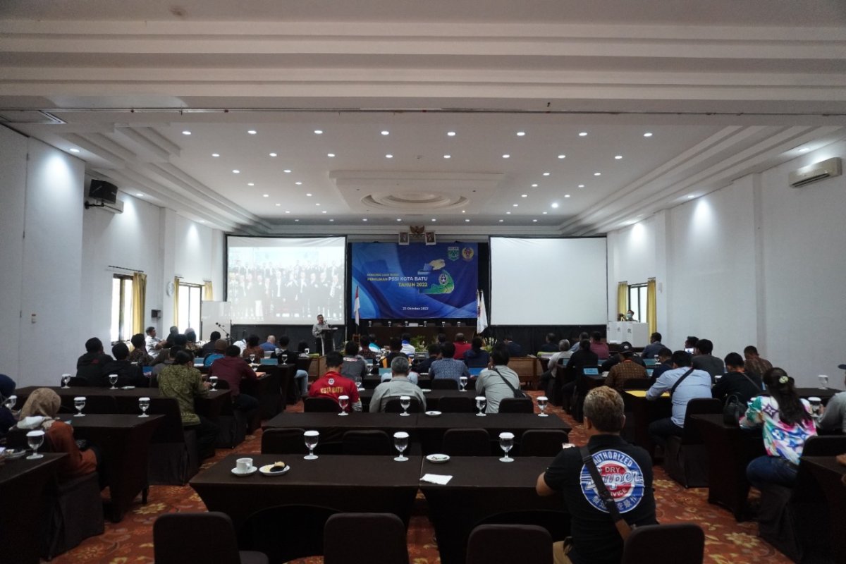 Jelang Akhir Masa Jabatan, Askot PSSI Kota Batu Gelar KLB