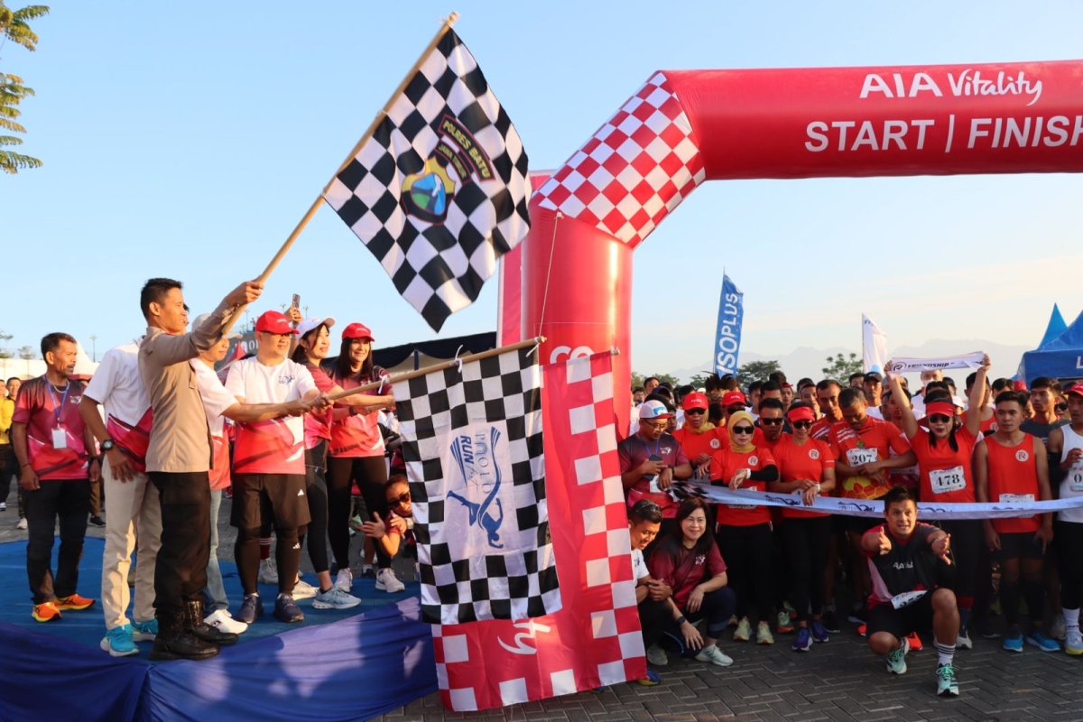Peringati Hari Bhayangkara ke-77, Polres Batu Gelar 5K Paolo Run Fest 2023