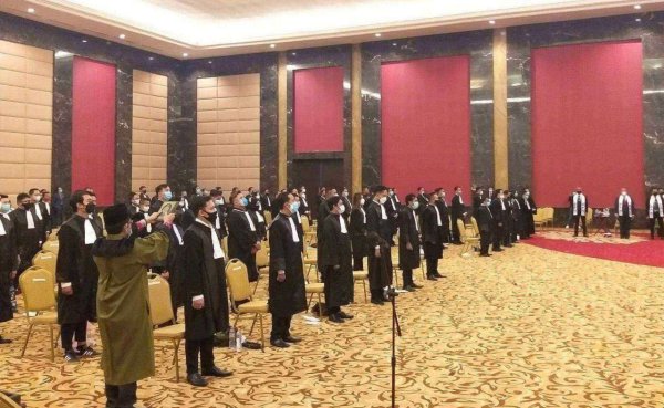 Pengangkatan dan Pengambilan Sumpah Janji Advokat Peradi RBA Malang