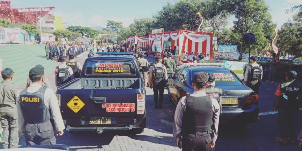 Launching Mobile Covid Hunter Pariwisata dan Penegak Disiplin Protokol Kesehatan