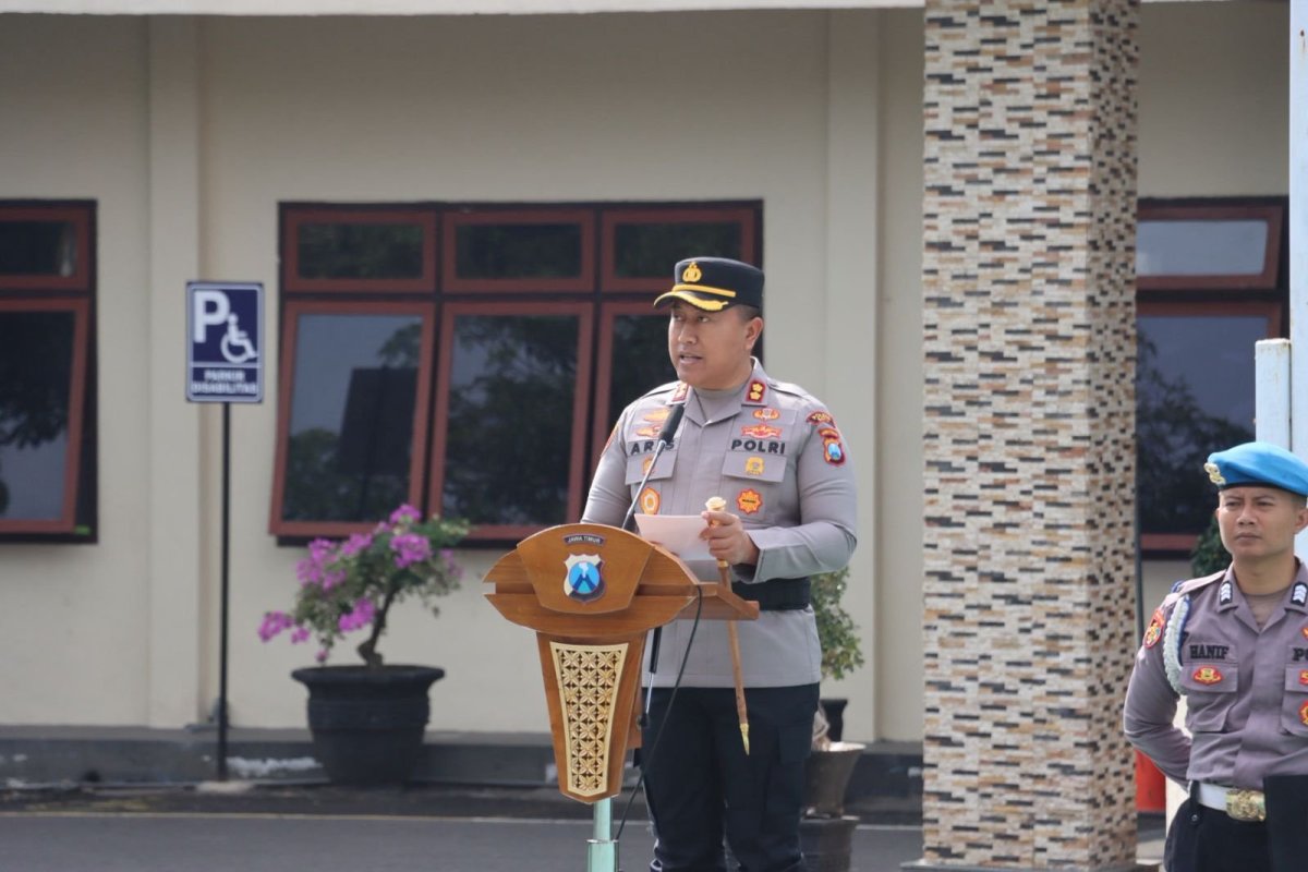 Perkuat StabilPolres Batu Gelar Apel Besar “Sabuk Kamtibmas” Tahun 2026, Perkuat Keamanan Berbasis Kolaborasi
