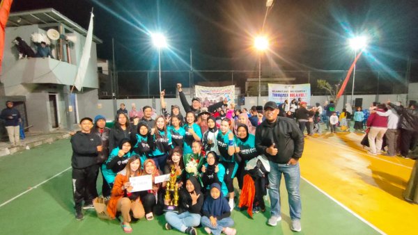 Mustakim Tokoh Pemuda Pesanggrahan, Bakal Ajak Rekreasi Tim Bola Voli Putri RW 06