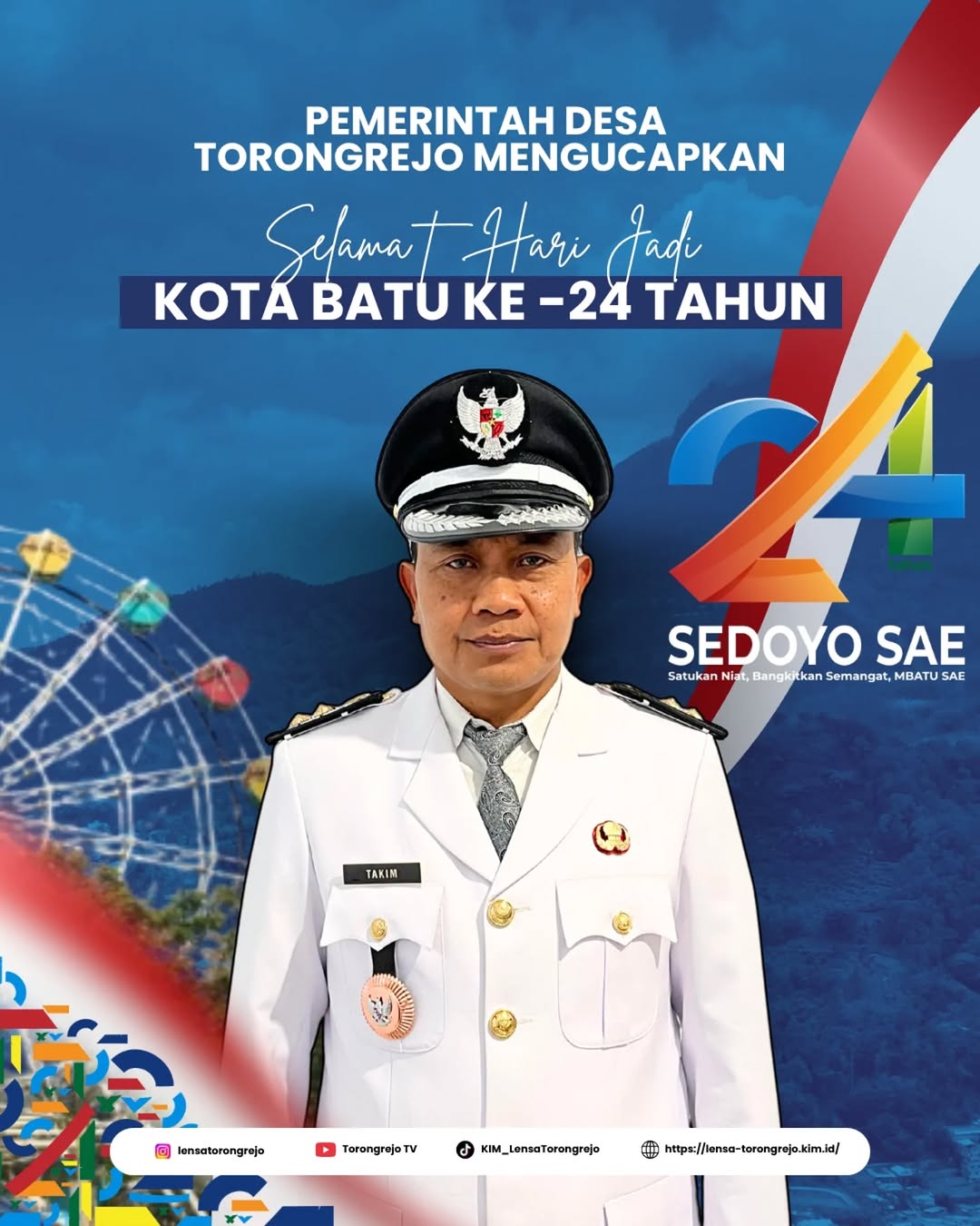 Iklan Ucapan Hari Jadi Kota Batu ke-24