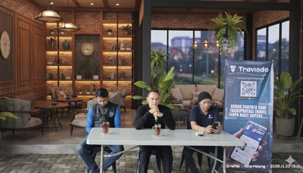 Travindo Aplikasi Inovatif, Karya Driver Online Kota Malang Diluncurkan