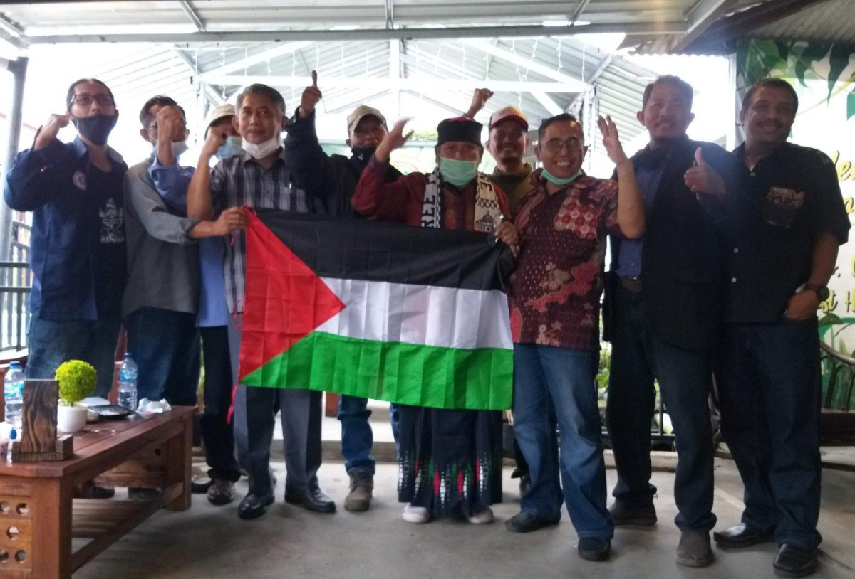 Aksi Bela Palestina, NGO dan Wartawan Gelar Deklarasi Damai