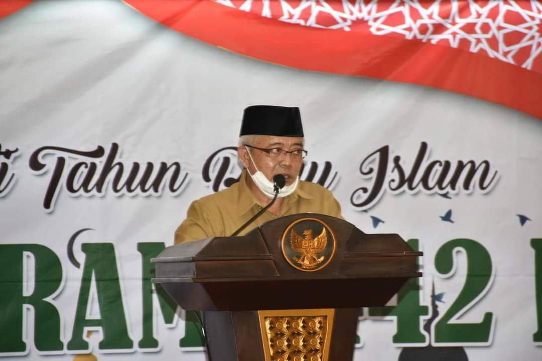 Bupati Malang Sanusi, Hadiri Peringatan 1 Muharram 144 H