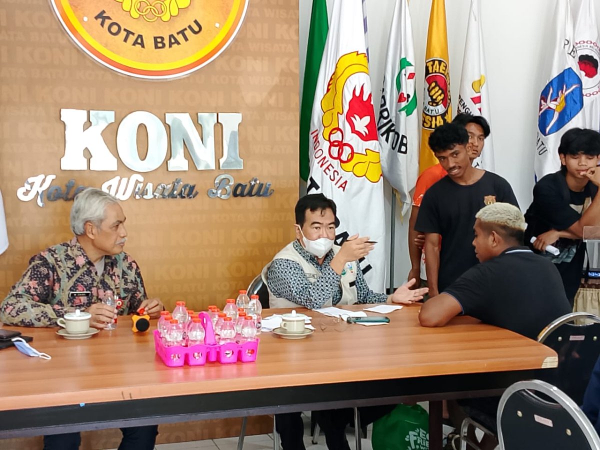 KONI Kota Batu Gandeng Dinkes, Lakukan Pemeriksaan Kesehatan Pantau Kebugaran Atlet Jelang Porprov IX Jatim 2025