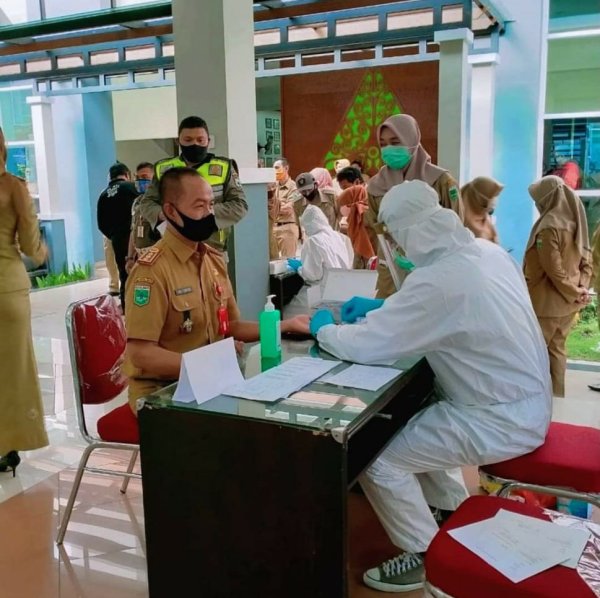 Pemkot Batu Targetkan 3000 ASN Jalani Pemeriksaan Rapid Test