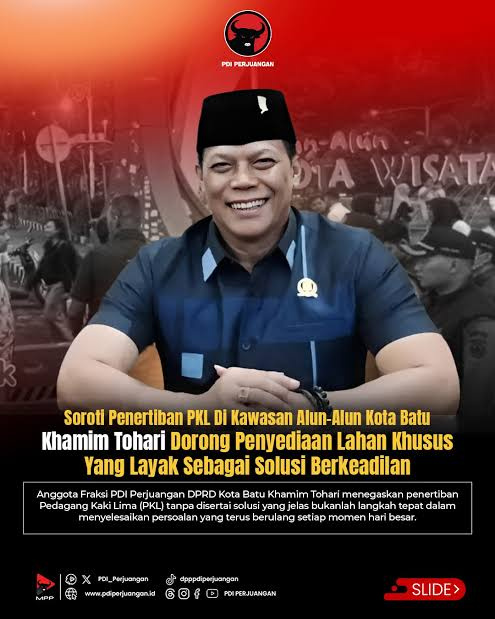 H. Khamim Tohari, Anggota DPRD Kota Batu Desak Kasus Dugaan Pungli dan Jual Beli Lapak PKL Alun-Alun Diusut Tuntas