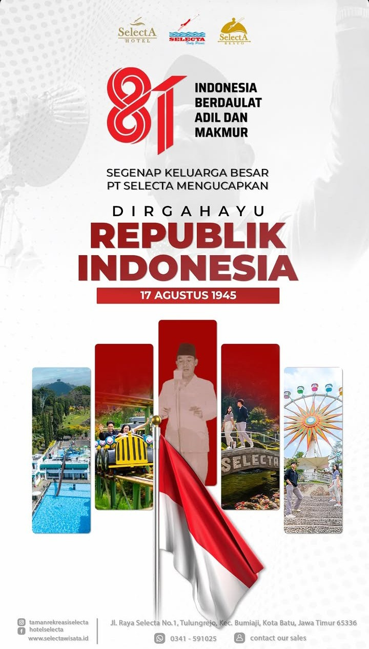 Dirgahayu Kemerdekaan Republik Indonesia ke-81