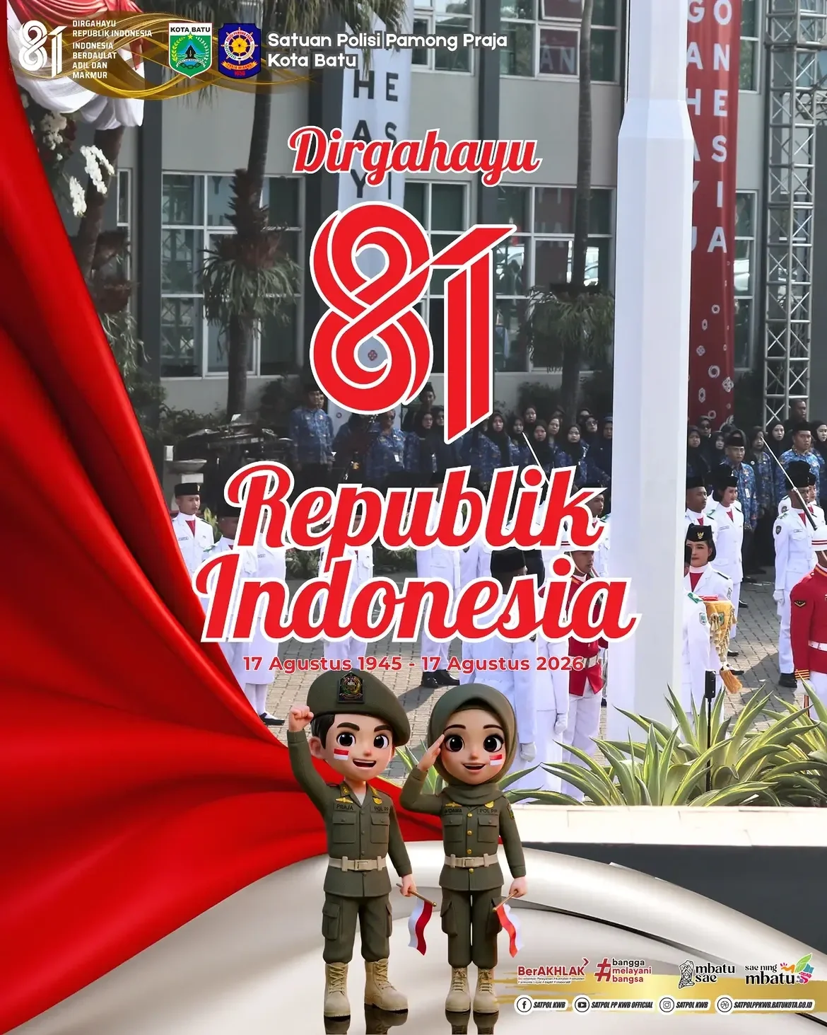 Dirgahayu Kemerdekaan Republik Indonesia ke-81