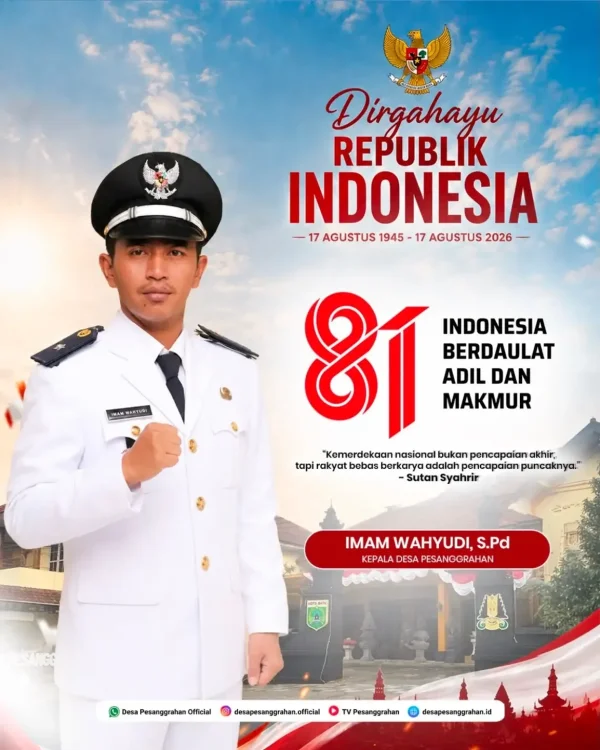 Dirgahayu Kemerdekaan Republik Indonesia ke-81