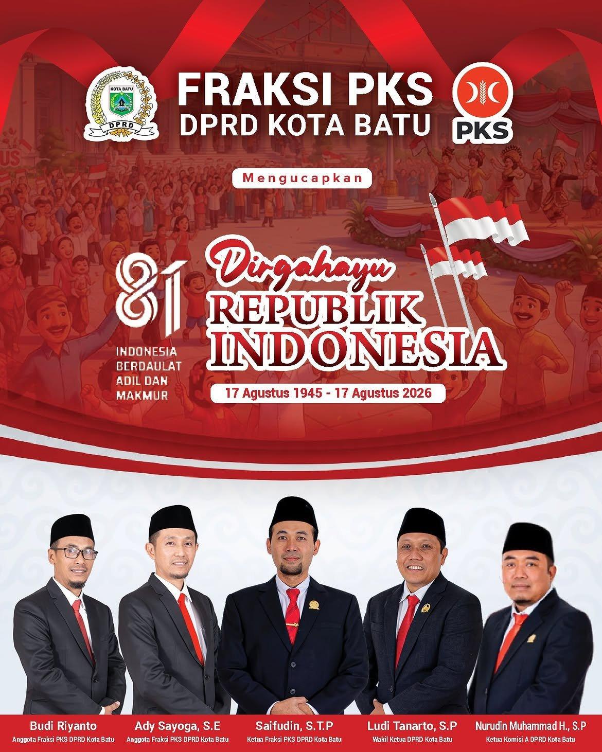 Dirgahayu Kemerdekaan Republik Indonesia ke-81
