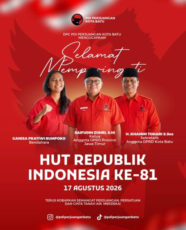 Dirgahayu Kemerdekaan Republik Indonesia ke-81