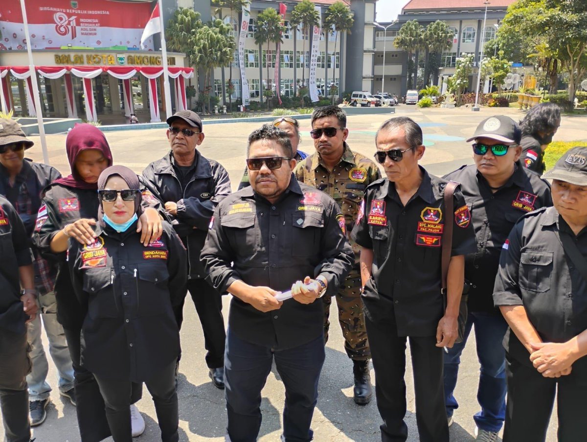 GRIB JAYA Malang Raya Kawal Kasus Jual Beli Lapak PKL Alun-Alun Kota Batu, Dukung APH Usut Tuntas Hingga Penetapan Tersangka
