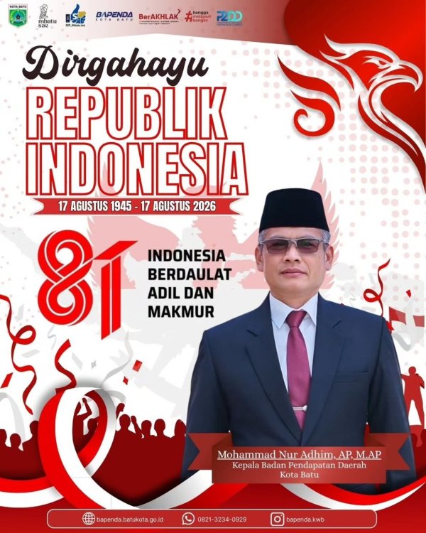 Dirgahayu Kemerdekaan Republik Indonesia ke-81