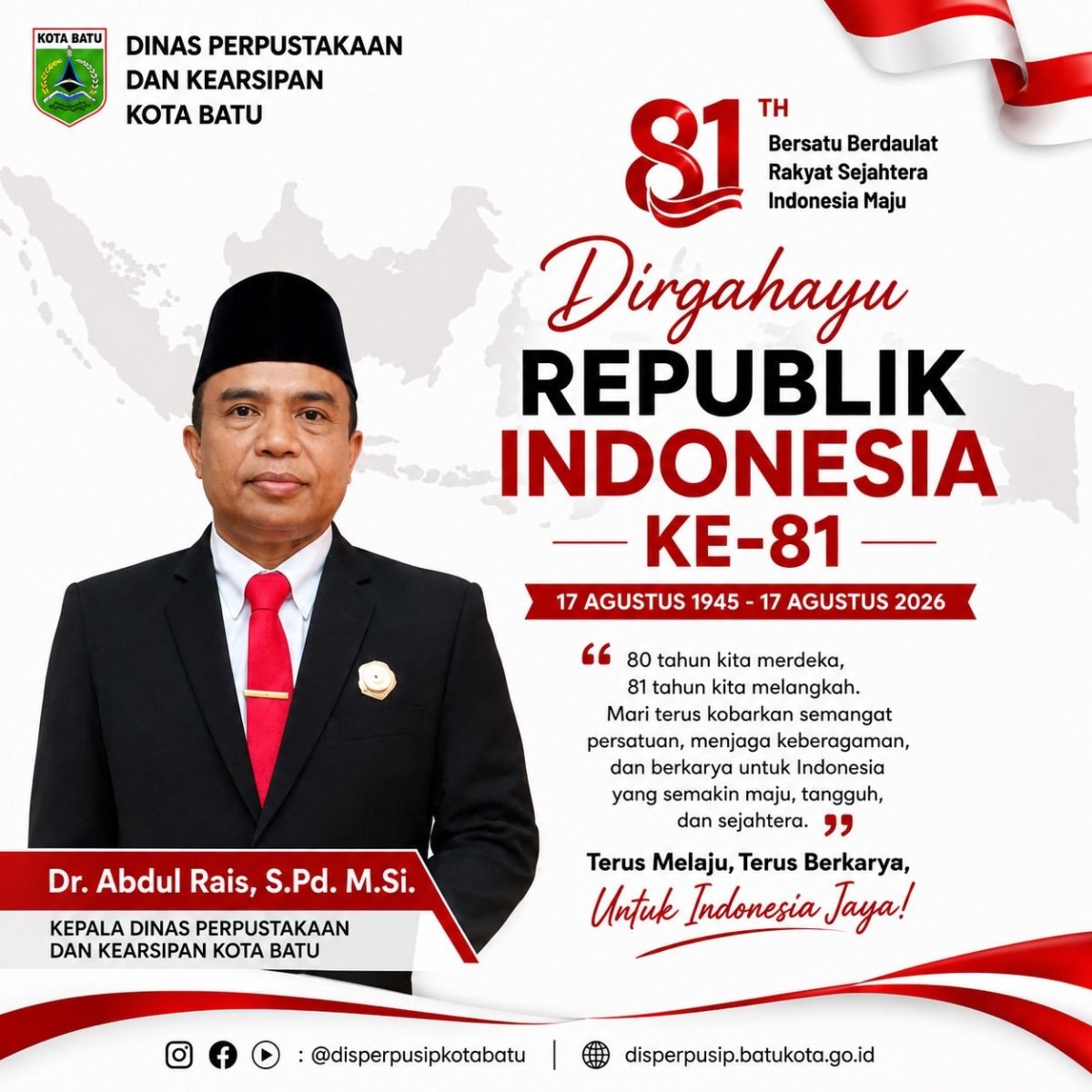 Dirgahayu Kemerdekaan Republik Indonesia ke-81