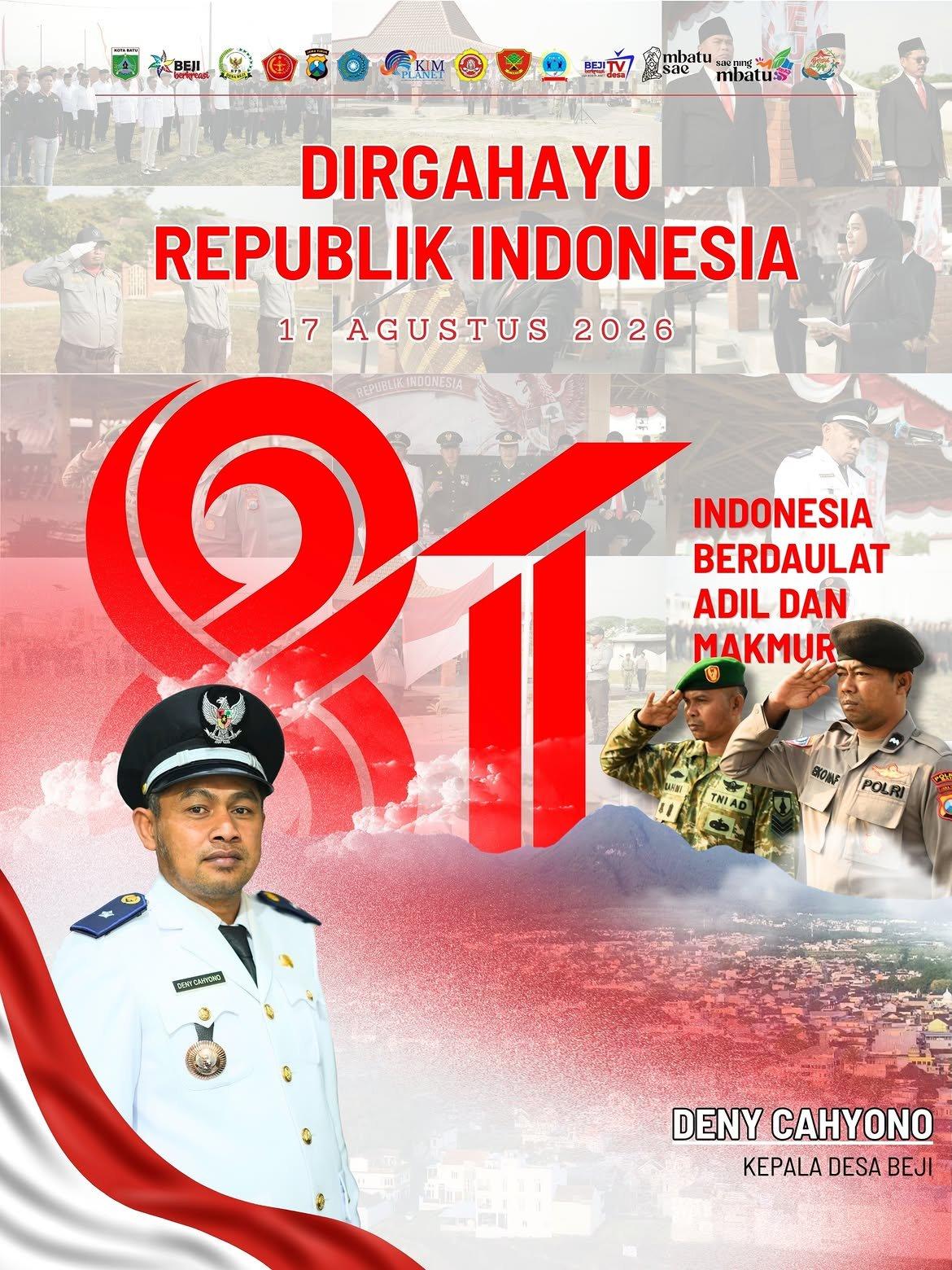 Dirgahayu Kemerdekaan Republik Indonesia ke-81