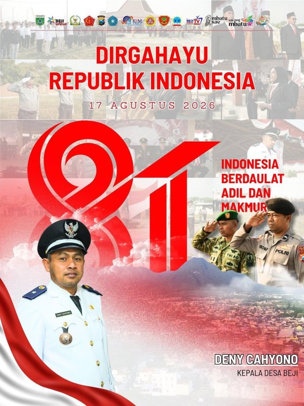 Dirgahayu Kemerdekaan Republik Indonesia ke-81