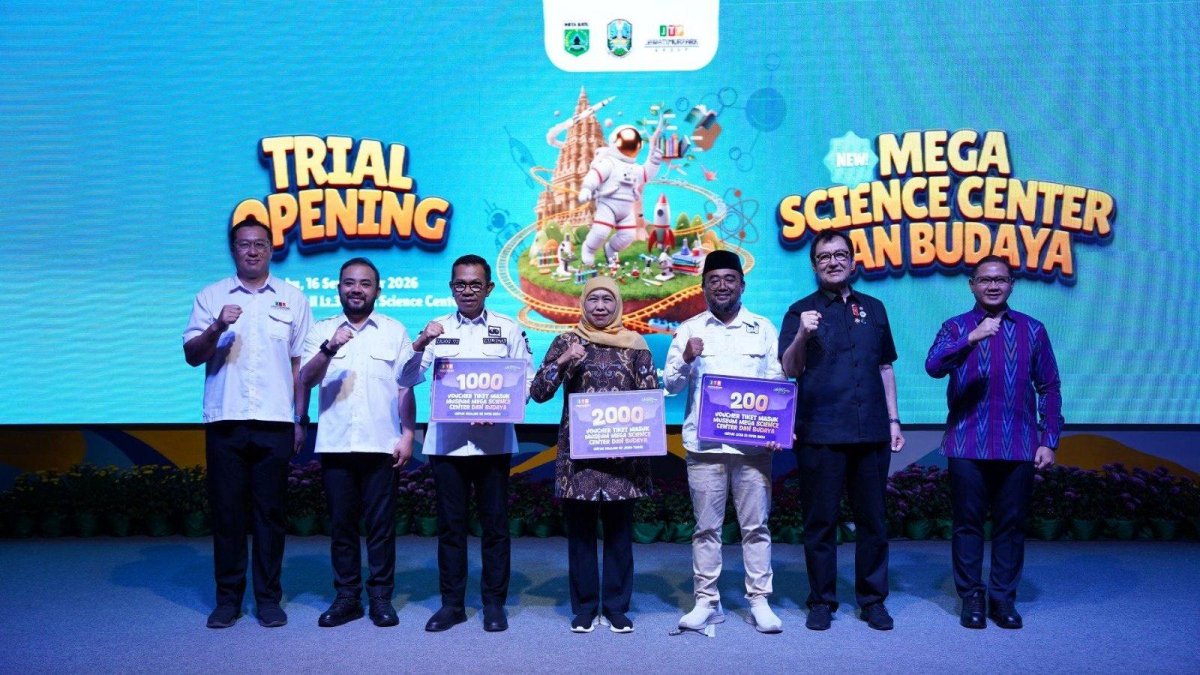 Gubernur Jatim, Khofifah Resmikan Museum Mega Science Center dan Budaya Nusantara JTP 1