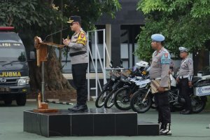 Kapolres Batu, AKBP Panji Ingatkan Anggota Tidak Menyalah Gunakan Wewenang, Operasi Patuh Semeru 2026