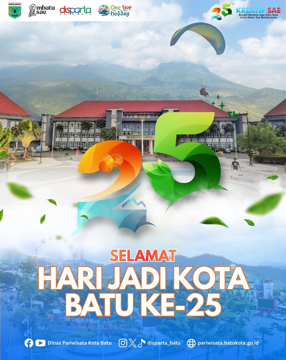 Iklan Ucapan Hari Jadi Kota Batu ke-25