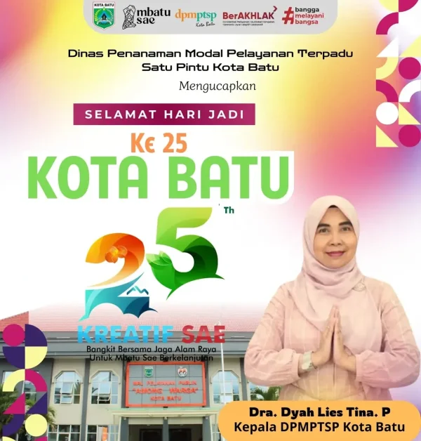 Iklan Ucapan Hari Jadi Kota Batu ke-25