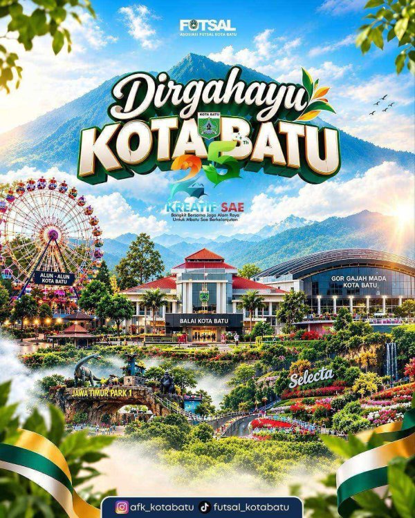 Iklan Ucapan Hari Jadi Kota Batu ke-25