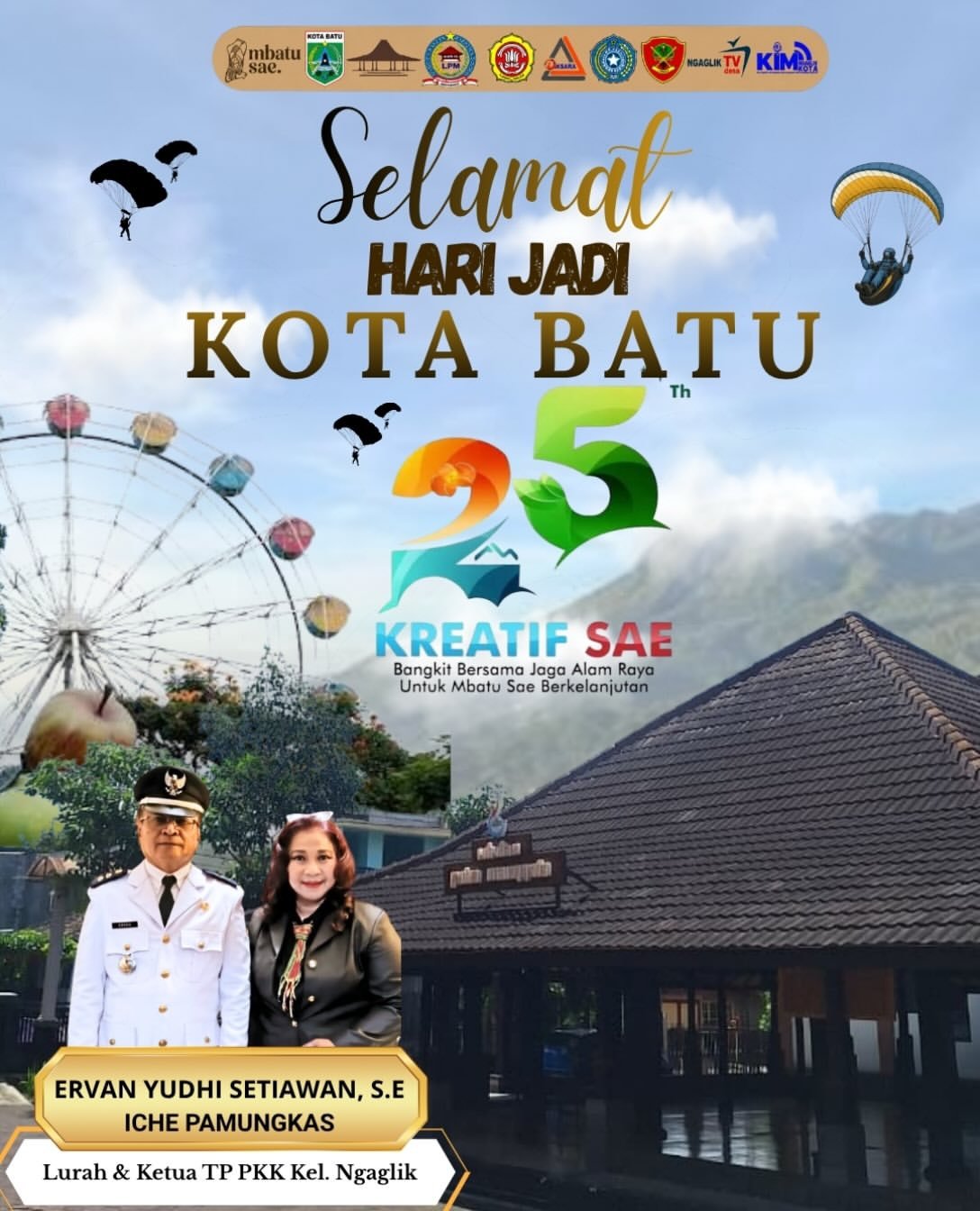 Iklan Ucapan Hari Jadi Kota Batu ke-25